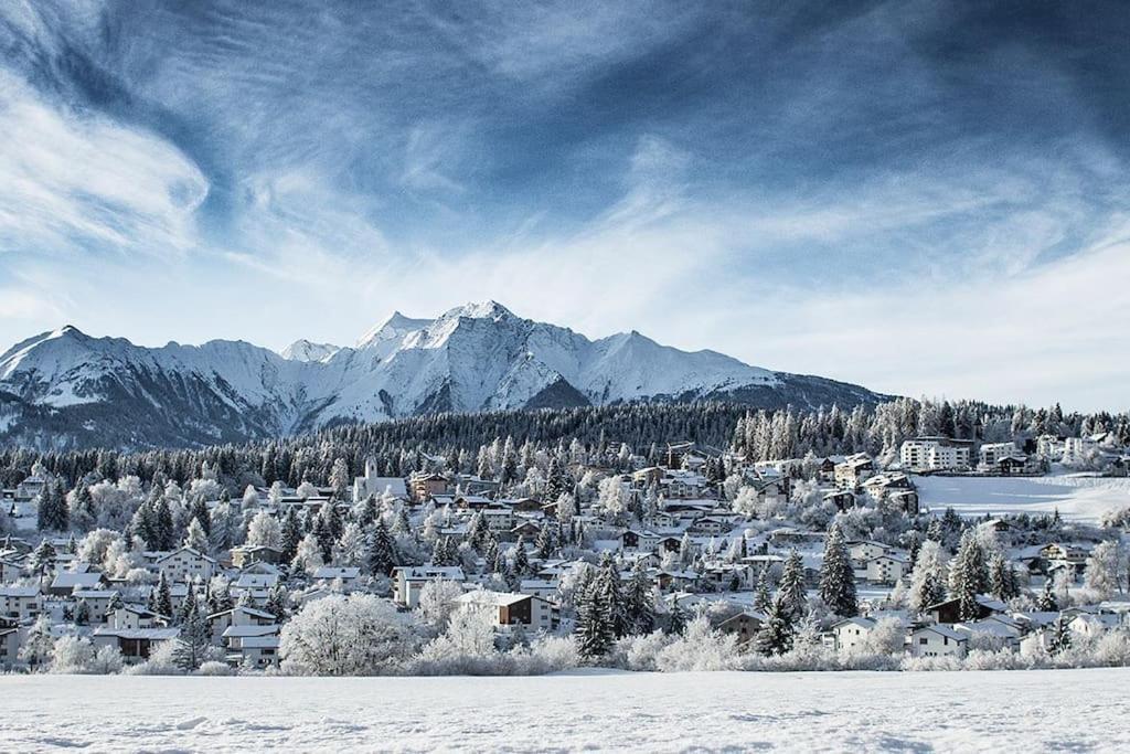 Private Apartment With Parking Spot In The Center Flims Esterno foto